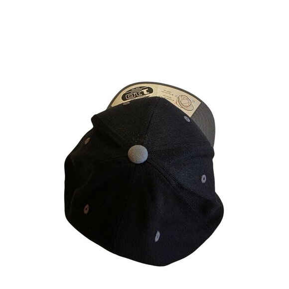 Rsd Flexfit 110 One Ten OSFM Black Bolt Hat Acrylic/Wool Blend Adjustable - Picture 7 of 13